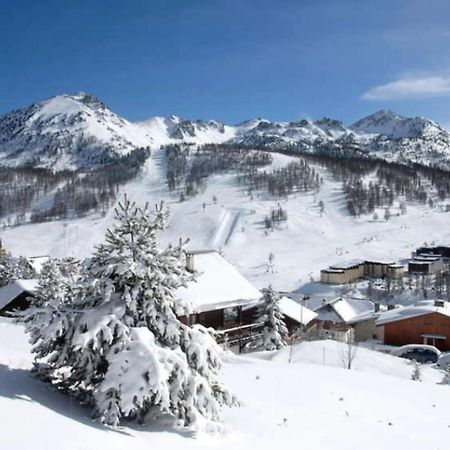 Residence Anges - Grand Studio Coin Montagne Sur Les Pistes - Balcon - Belle 424 Montgenevre Exterior photo